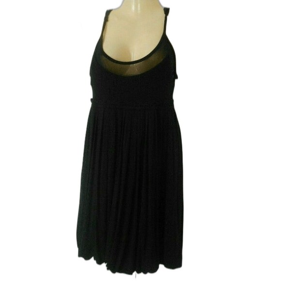 INC black tank top dress knit jersey small jersey knit - Picture 3 of 3